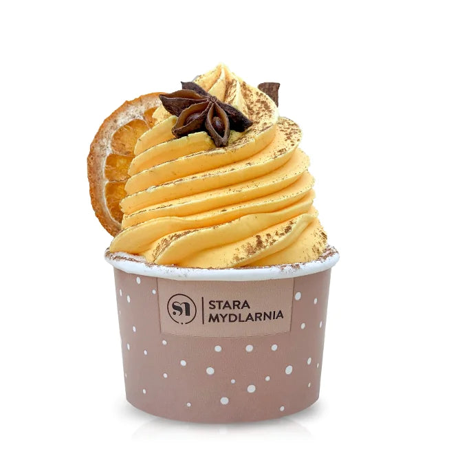SWEET ORANGE BATH MUFFIN 200G CHRISTMAS - LIMITED EDITION