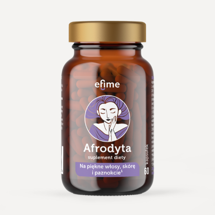 AFRODYTA 60 CAPSULES FOR HAIR,SKIN & NAILS BIOTIN ZINC FOLIC ACID COPPER